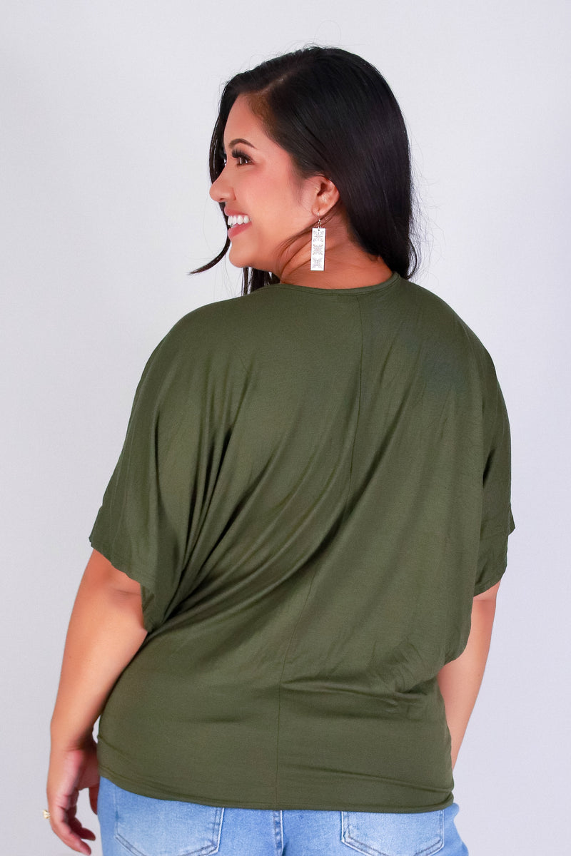 NOT NOW SUSAN DOLMAN TOP
