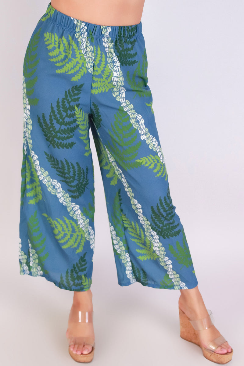 Jeans Warehouse Hawaii - PRINT WOVEN CAPRI&