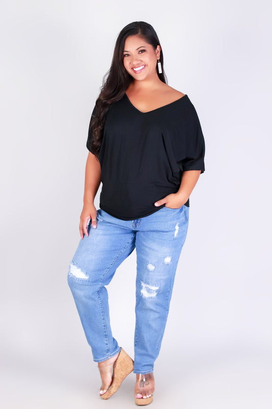 SAIL AWAY DOLMAN TOP