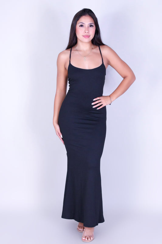 POLISHED GRACE MAXI DRESS