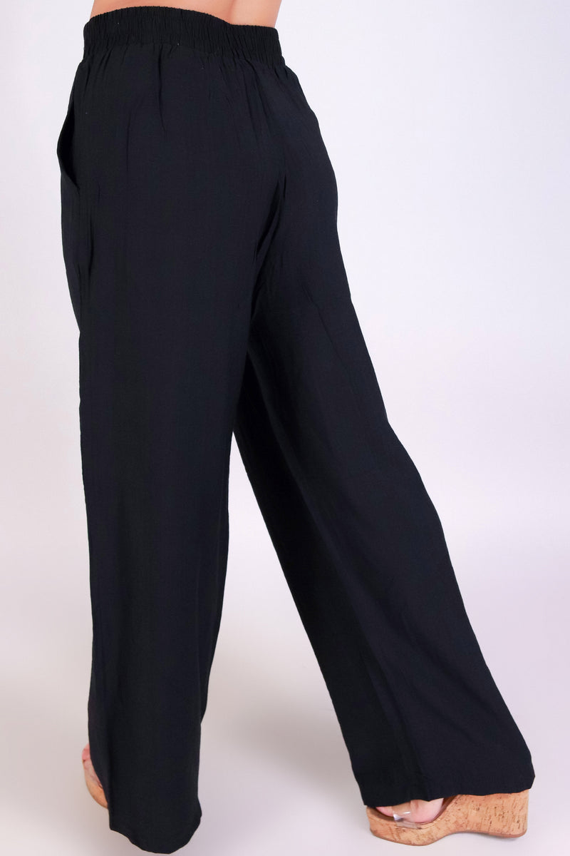 Jeans Warehouse Hawaii - SOLID WOVEN PANTS - EVERYWHERE PANTS | By AMBIANCE APPAREL