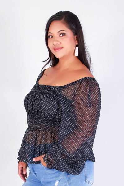 MEADOW MIST BABYDOLL TOP