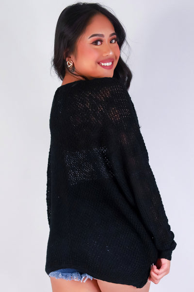 Jeans Warehouse Hawaii - SOLID LONG SLV CARDIGANS - KNIT ME PRETTY CARDIGAN | By BE COOL