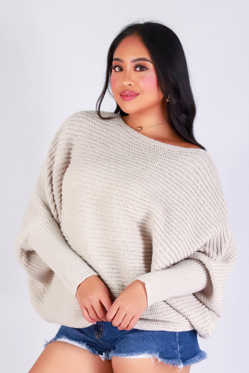 DREAMY MOTION DOLMAN SWEATER