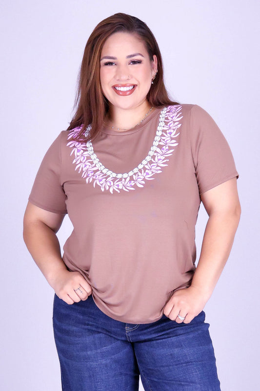 PIKAKE HONOHONO LEI TEE