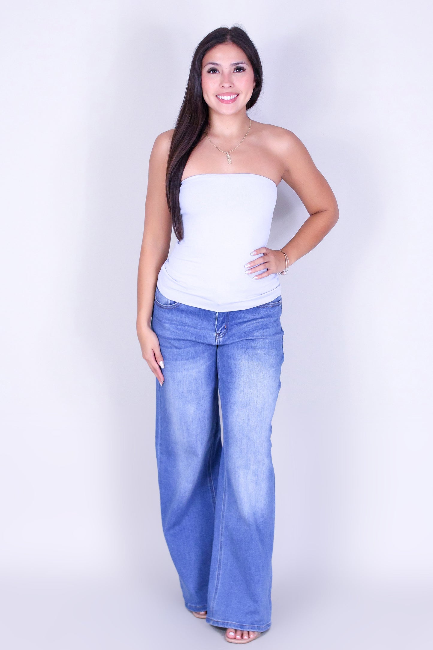 TIME ALONE TUBE TOP