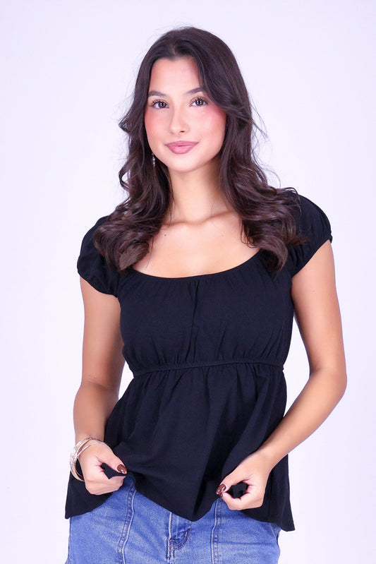 EASY LOVER BABYDOLL TOP