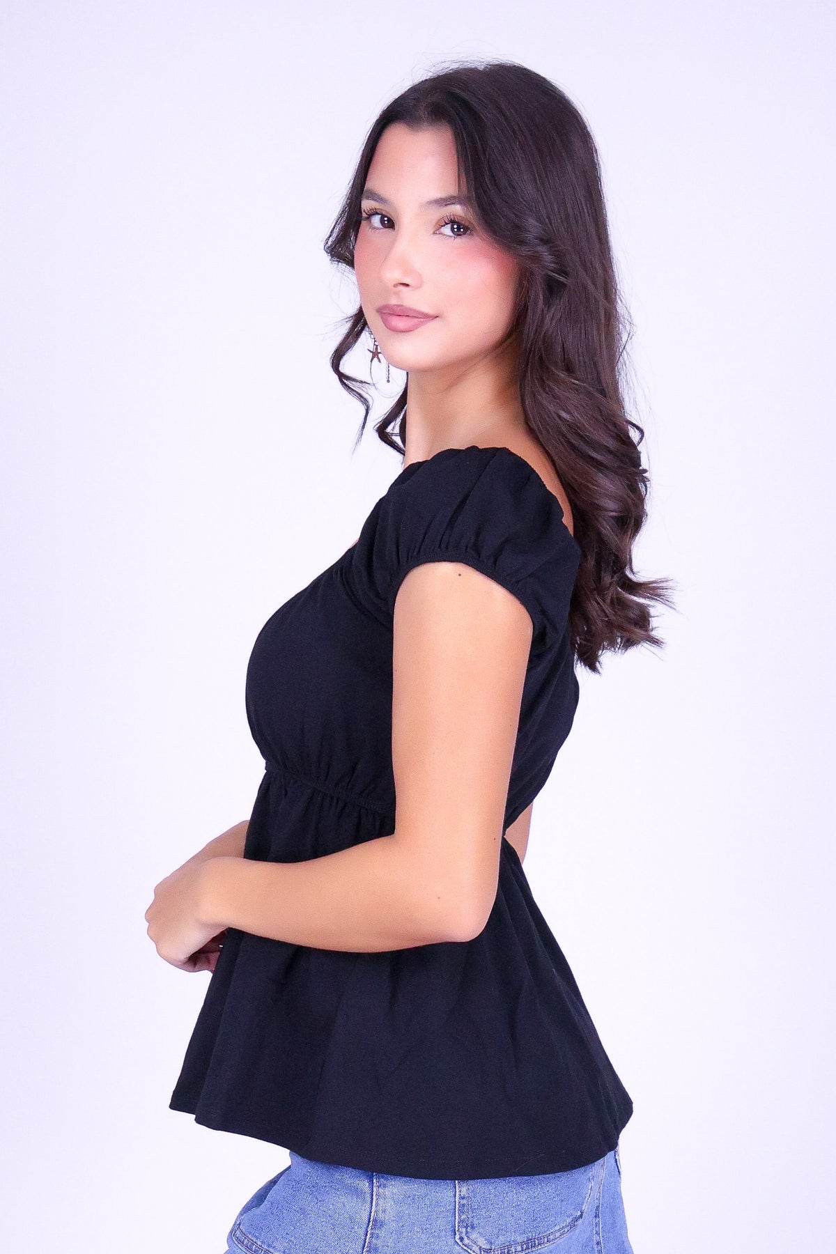EASY LOVER BABYDOLL TOP