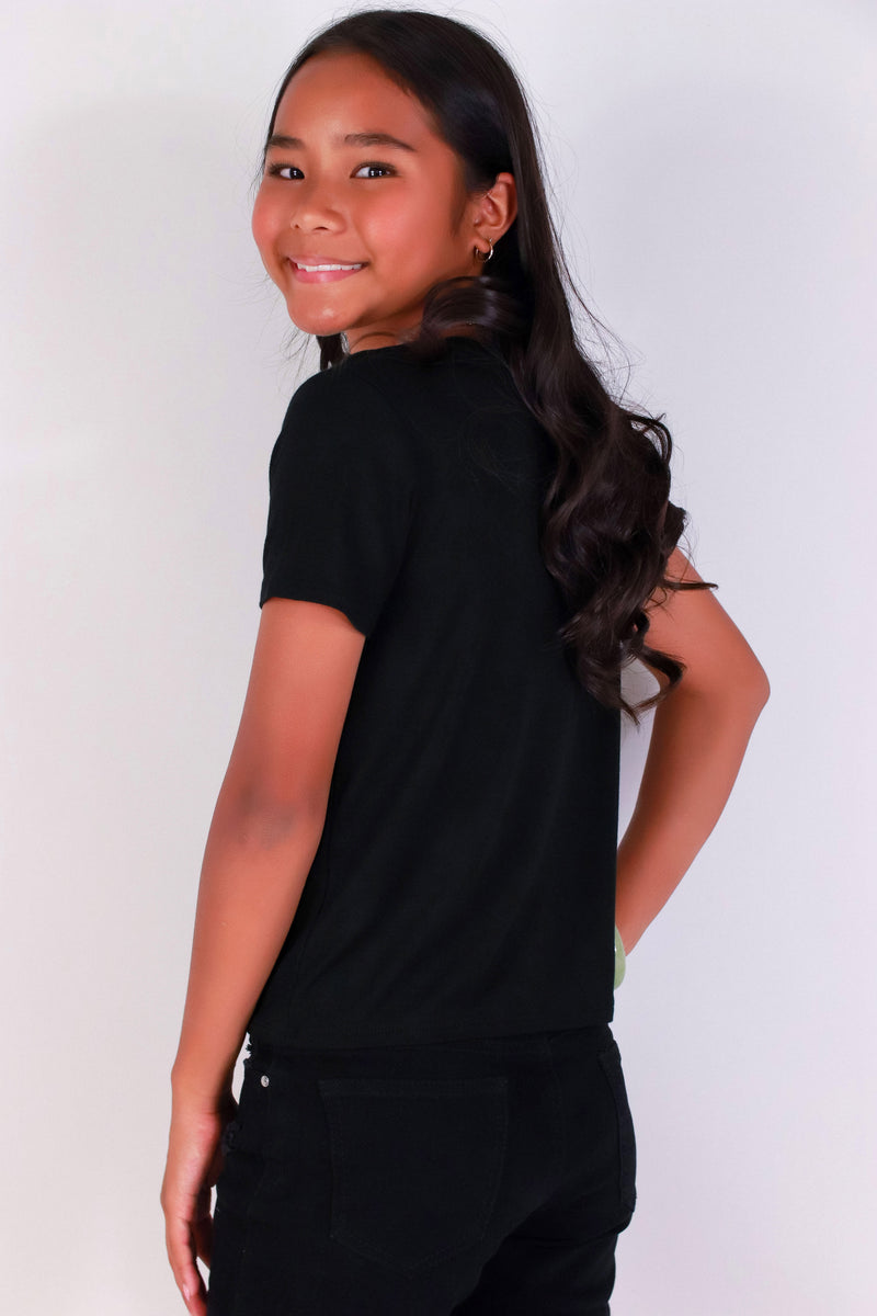 Jeans Warehouse Hawaii - S/S PRINT 7-16 - INTERTWINED NA LEI TEE | KIDS SIZE 7-16 | By LUZ