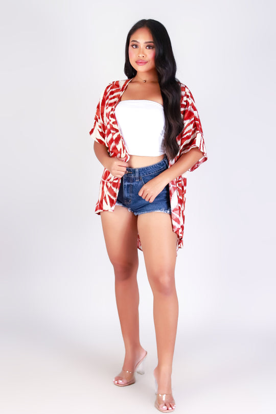 WATERCOLOR PARADISE CARDIGAN