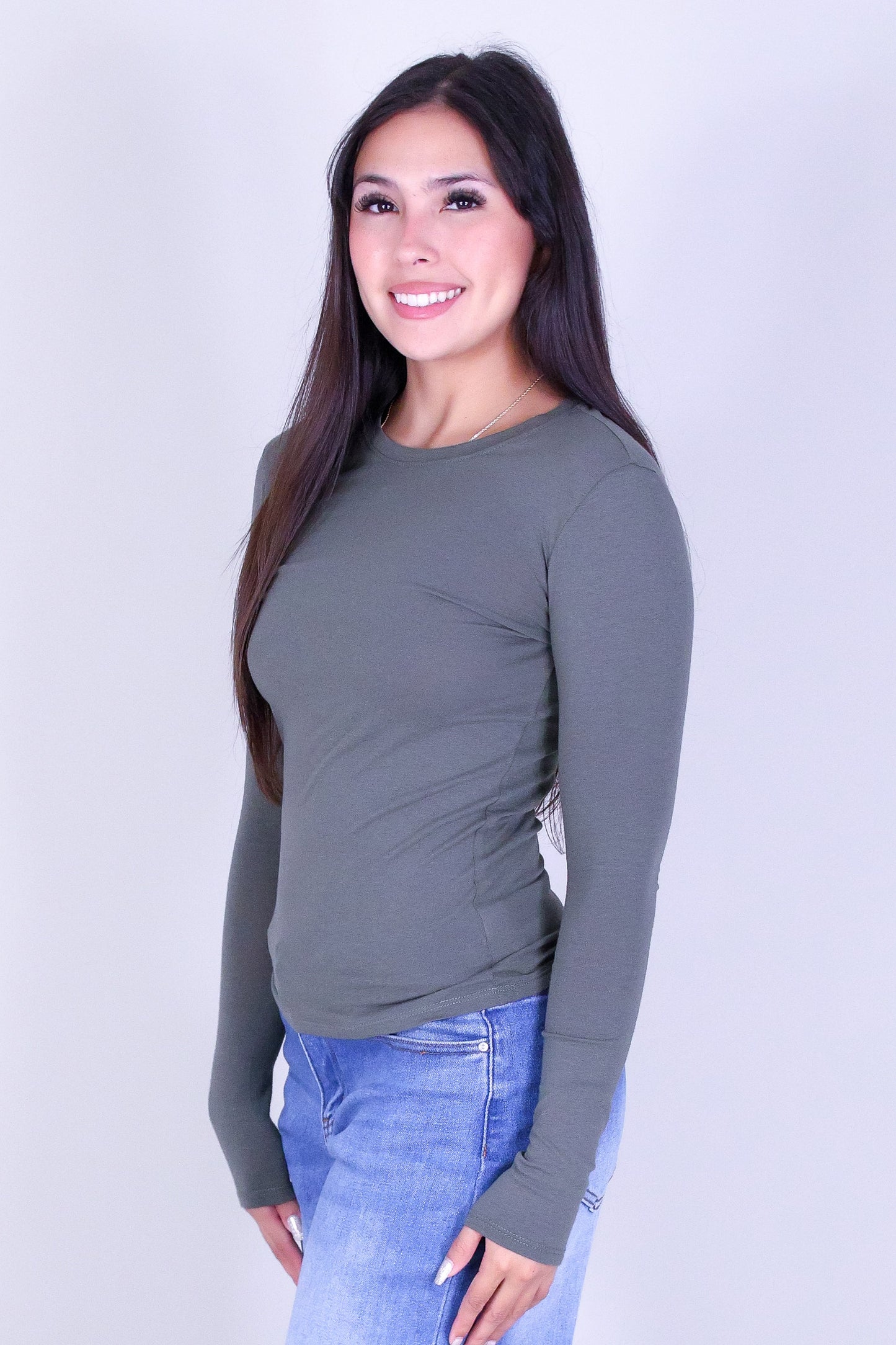 BASIC BABE LONG SLEEVE TOP