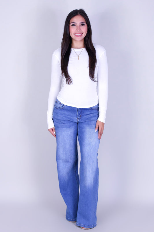 BASIC BABE LONG SLEEVE TOP