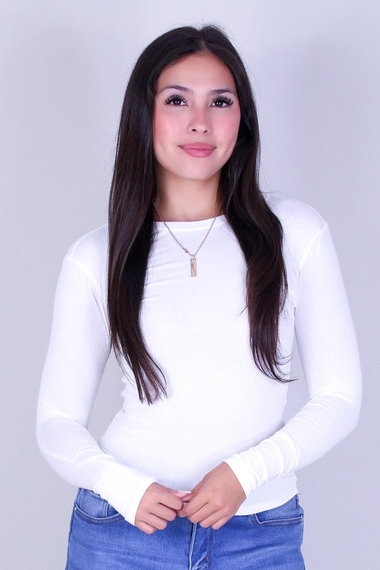 BASIC BABE LONG SLEEVE TOP
