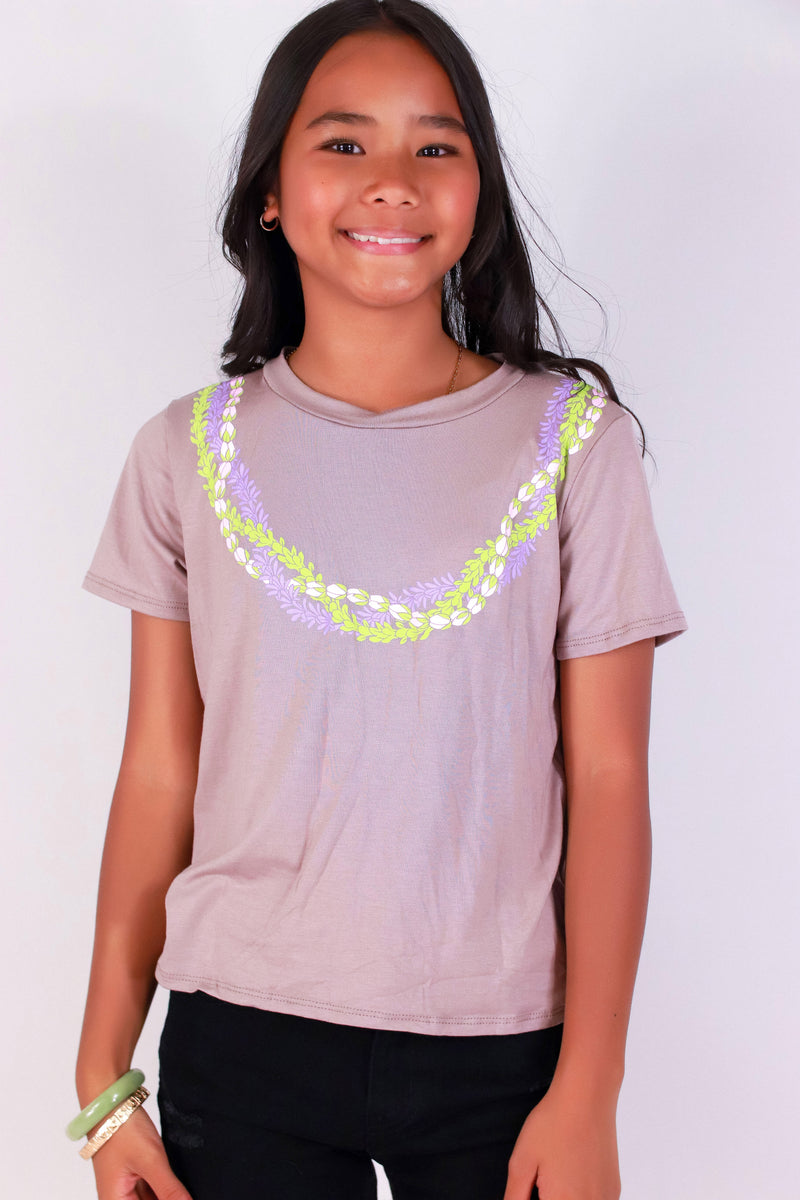 Jeans Warehouse Hawaii - S/S PRINT 7-16 - EKOLU TEE | KIDS SIZE 7-16 | By LUZ
