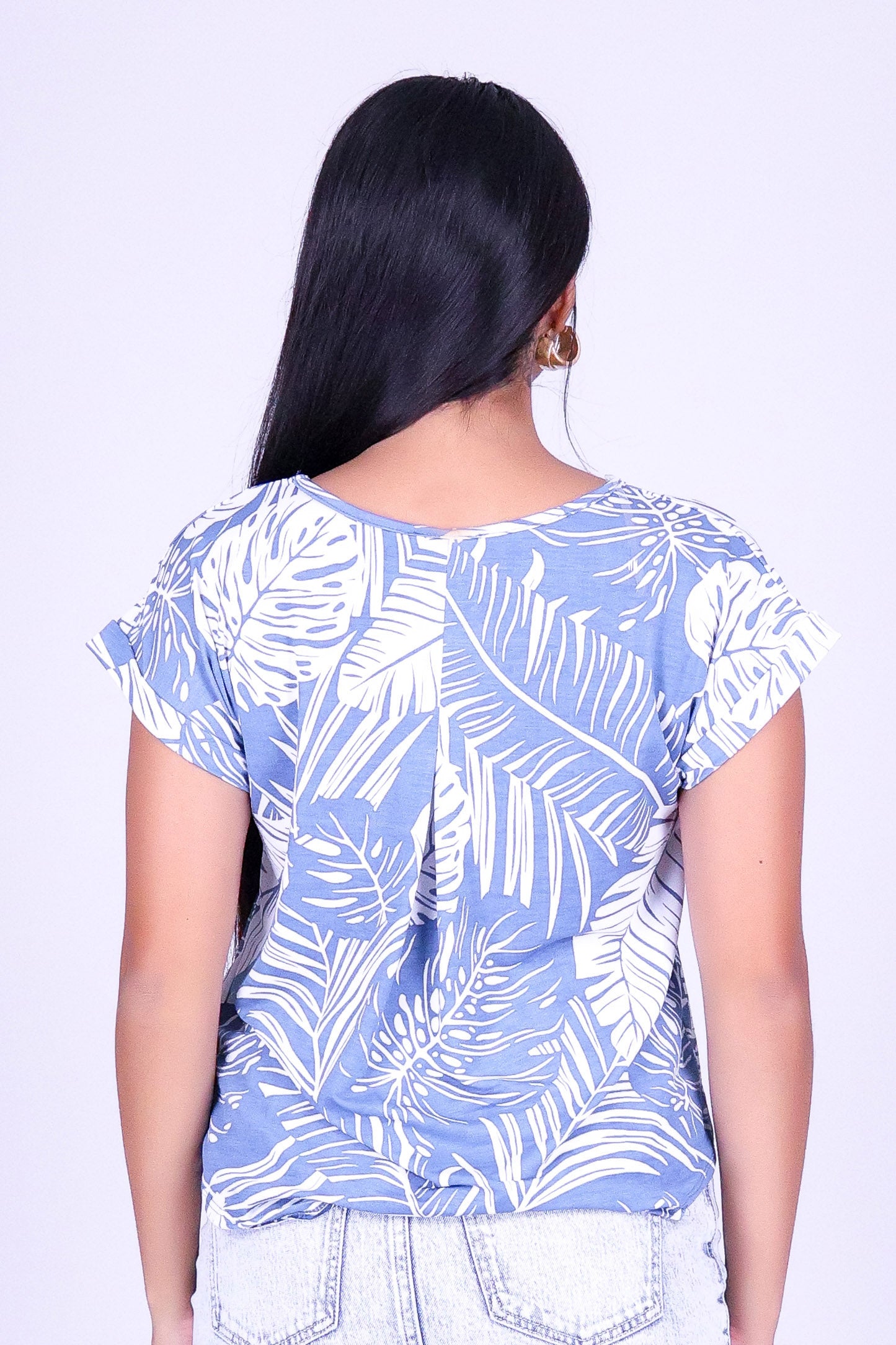 SUNSET PALMS BLOUSE