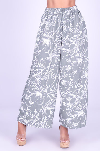 SOFTLY IN BLOOM PALAZZO PANTS