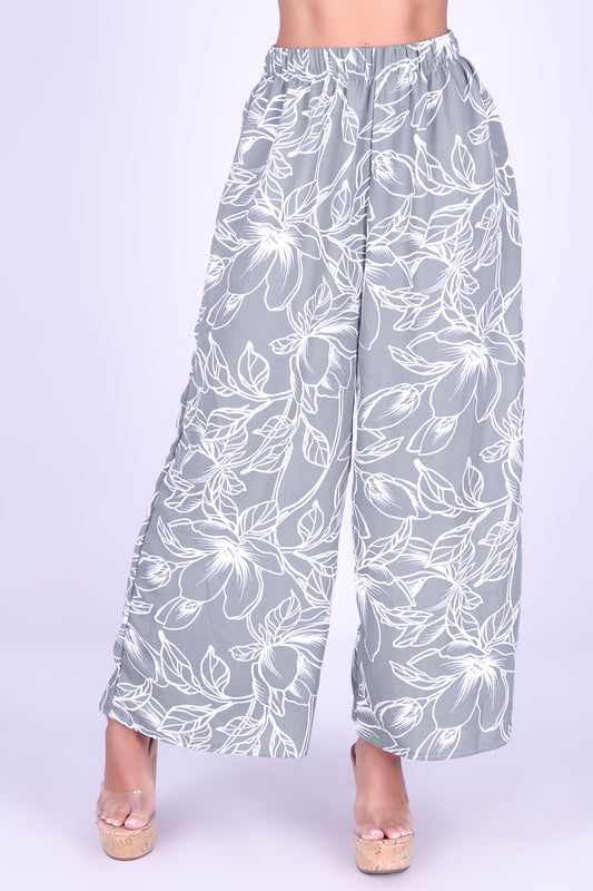 SOFTLY IN BLOOM PALAZZO PANTS