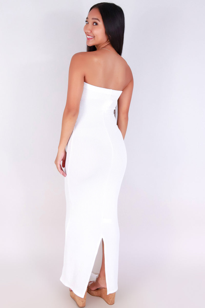 Jeans Warehouse Hawaii - TUBE LONG SOLID DRESSES - GOT ME THINKING TUBE MAXI DRESS | By PAPERMOON/ B_ENVIED
