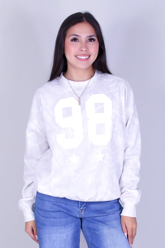 #98 HUNTING CAMO SWEATER