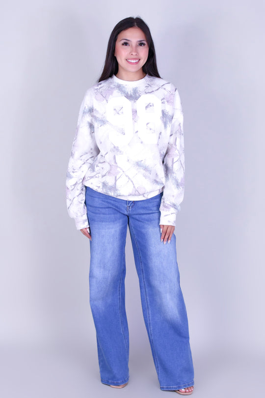 #98 HUNTING CAMO SWEATER