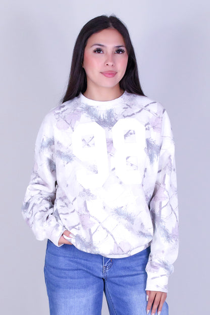 #98 HUNTING CAMO SWEATER
