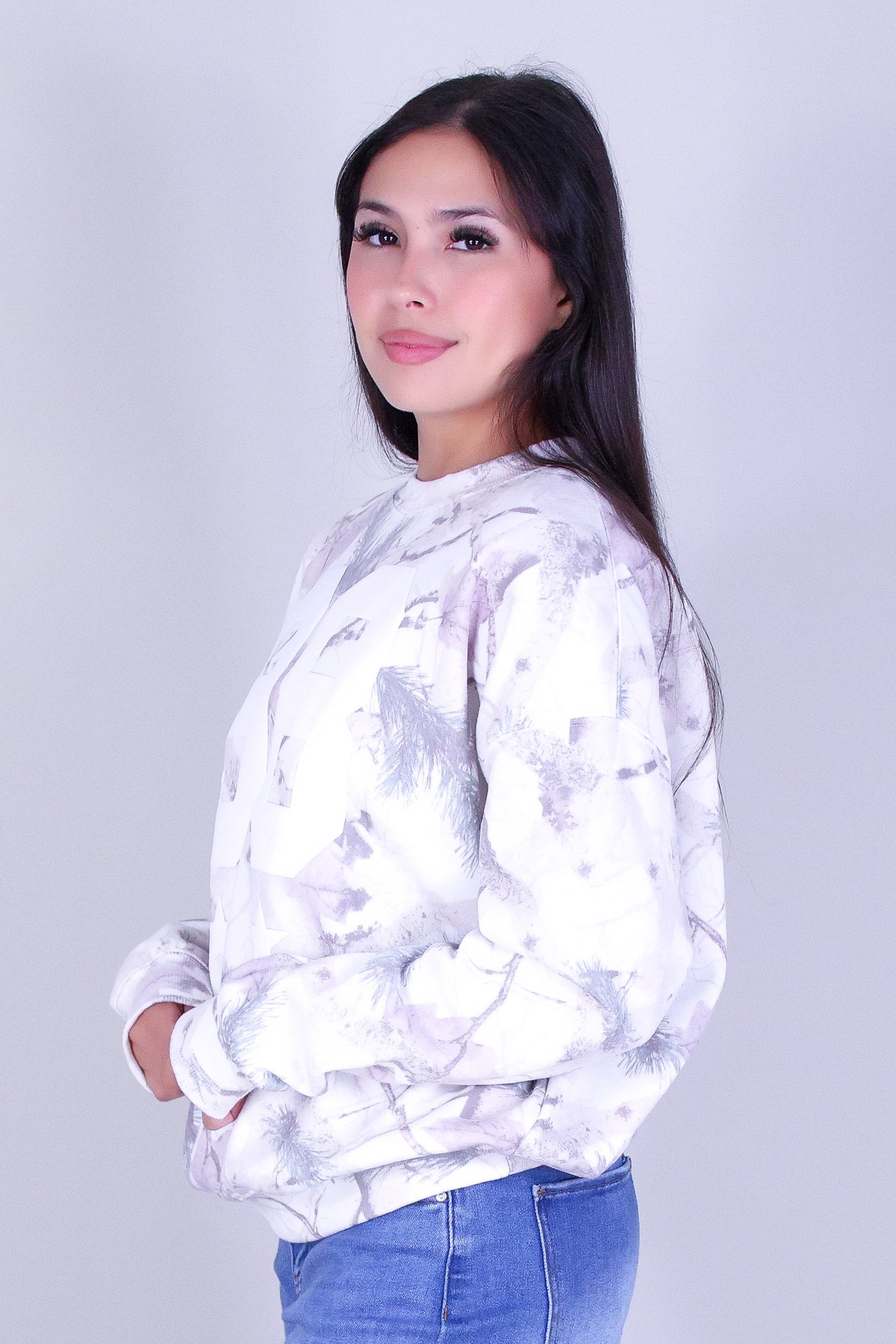 #98 HUNTING CAMO SWEATER