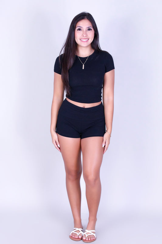 DON'T HAVE TO TELL FOLD OVER SHORTS