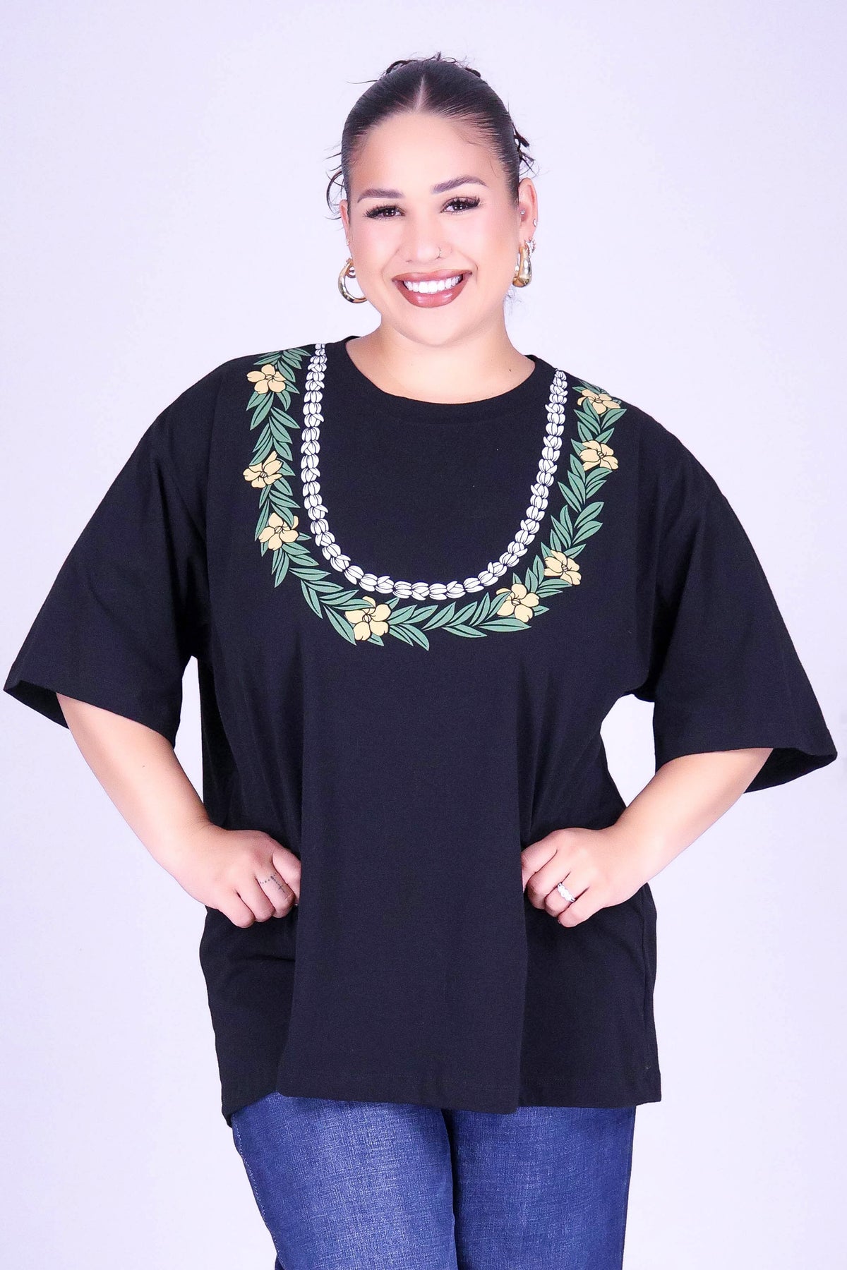 MAILE PUAKENIKENI PIKAKE OVERSIZED TEE