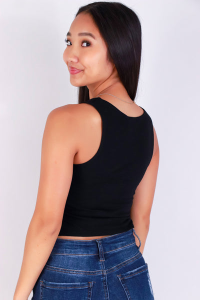 Jeans Warehouse Hawaii - SL CASUAL SOLID - TANK ME LATER CROP TOP | By CRESCITA APPAREL/SHINE I