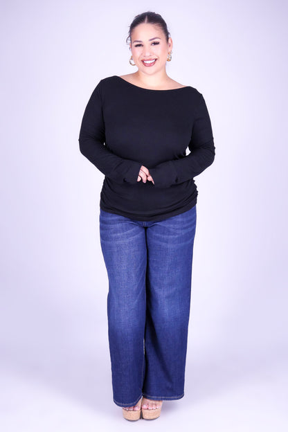THE WAY YOU MOVE LONG SLEEVE TOP