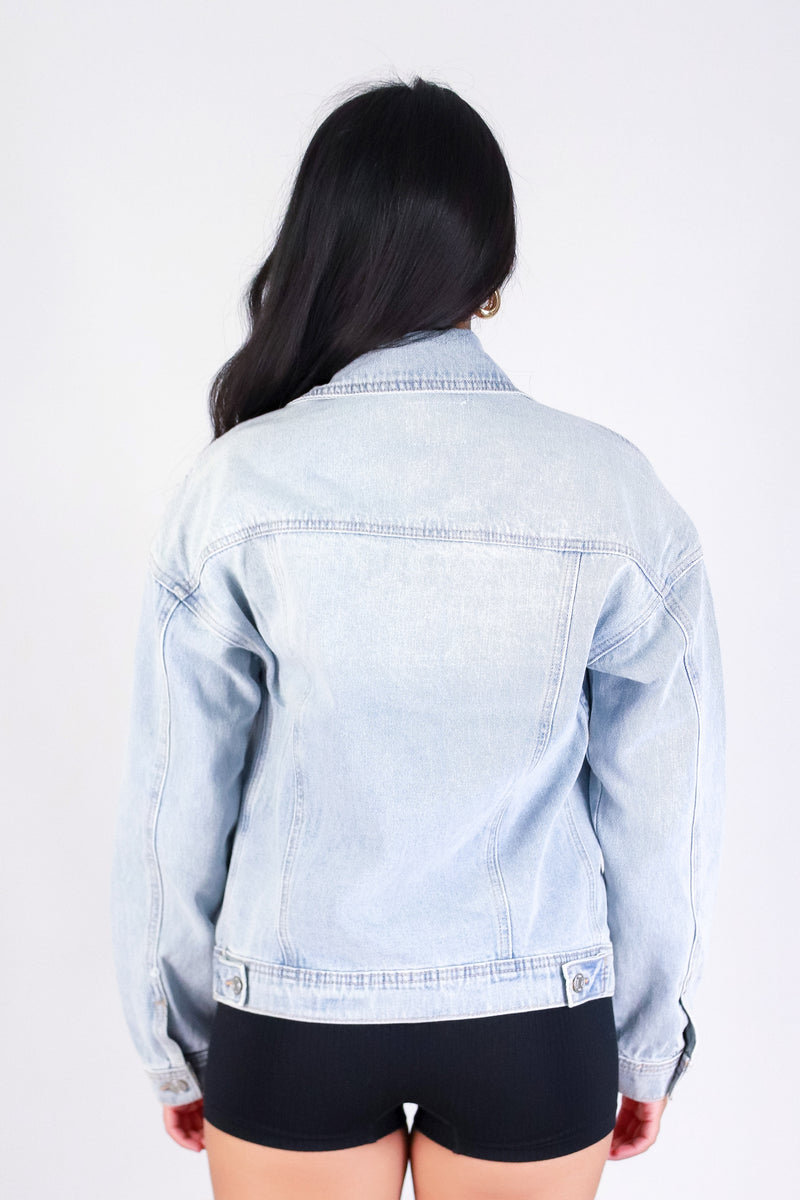 COOL GIRL CLASSIC DENIM JACKET