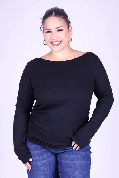 THE WAY YOU MOVE LONG SLEEVE TOP