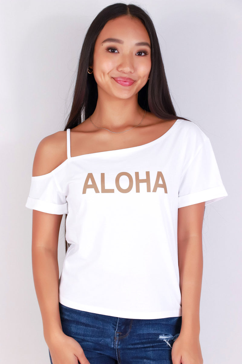 Jeans Warehouse Hawaii - S/S SCREEN - ALOHA TOP | By ORGANIC GENERATION