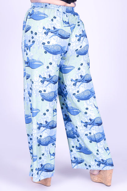BLOOMS BY THE SEA PANTS