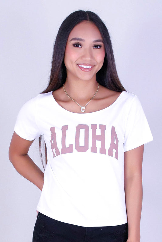 ALOHA OFF THE SHOULDER TOP