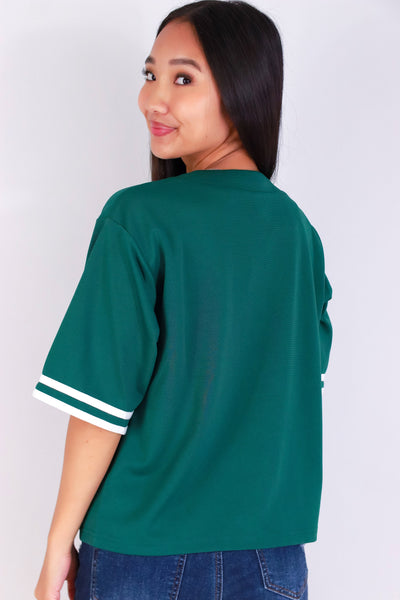 Jeans Warehouse Hawaii - S/S PRINT WOVEN CASUAL TOPS - HAWAII BASEBALL JERSEY | By I JOAH