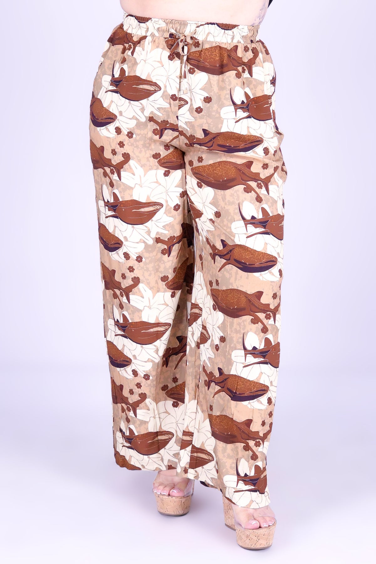 BLOOMS BY THE SEA PANTS