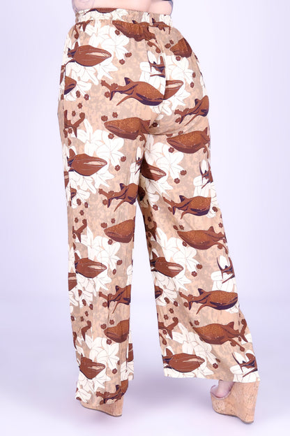 BLOOMS BY THE SEA PANTS