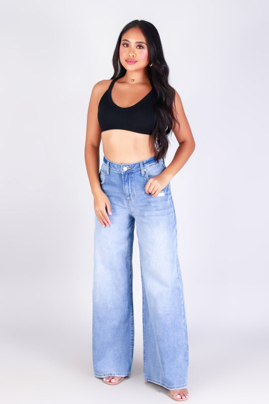 WIDE OUT DENIM JEANS