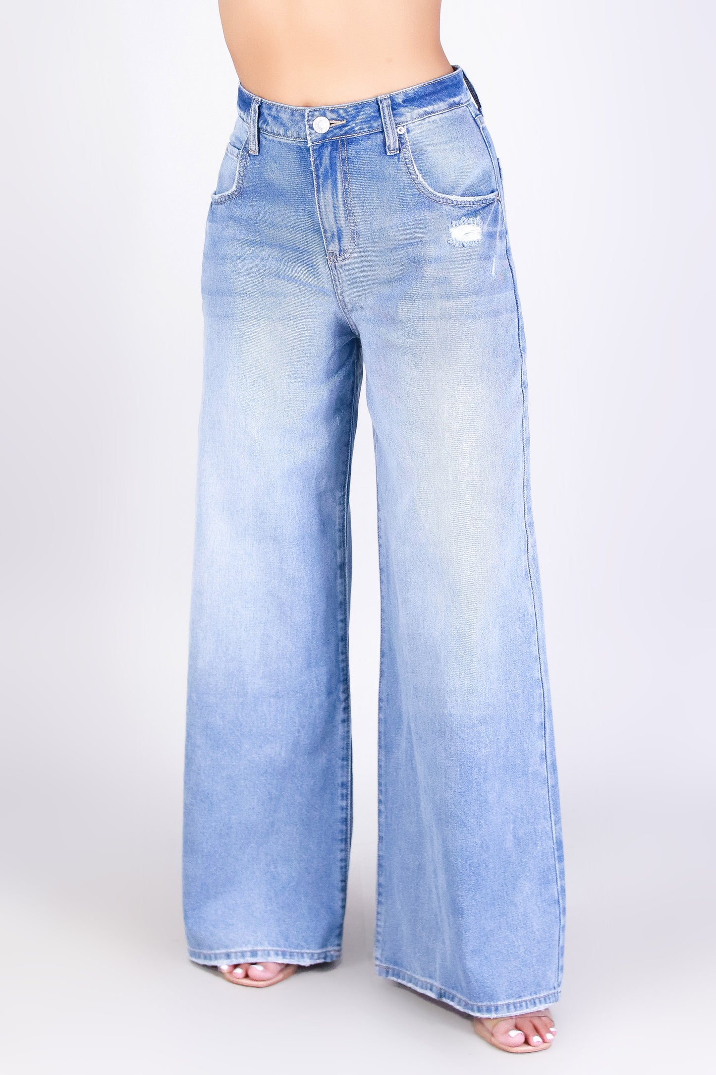 WIDE OUT DENIM JEANS