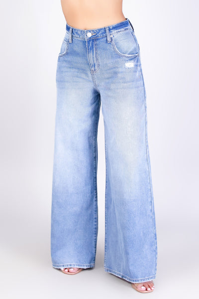 WIDE OUT DENIM JEANS
