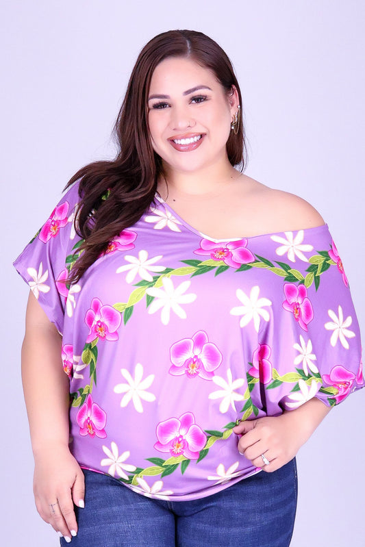 ORCHID TIARE DOLMAN TOP
