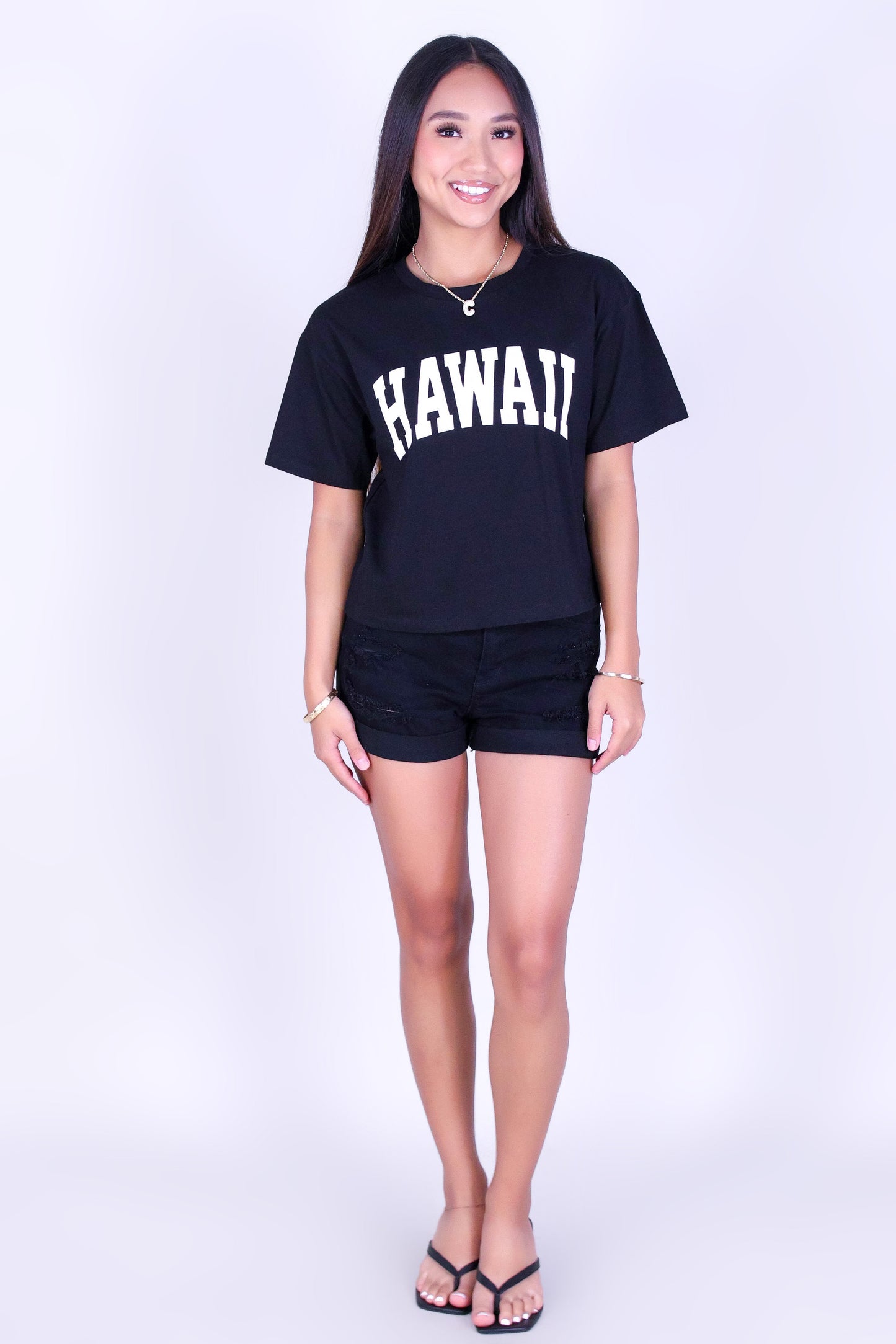 HAWAII CROPPED TEE