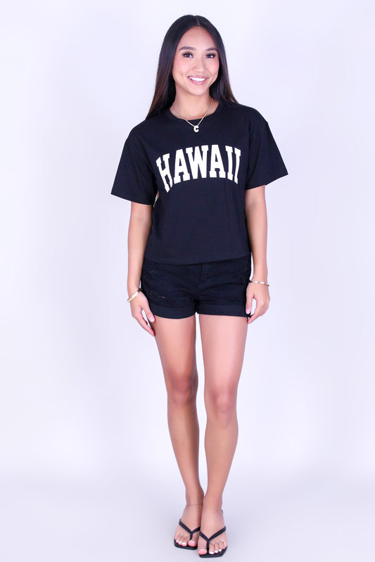HAWAII CROPPED TEE