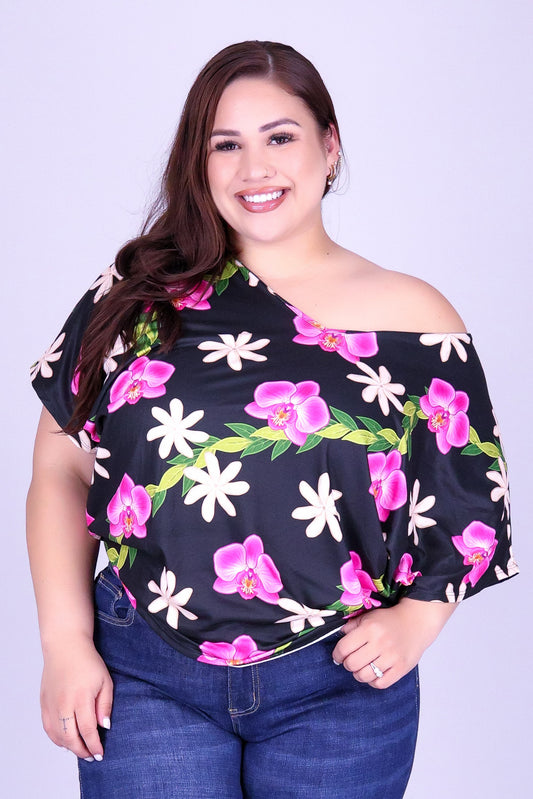 ORCHID TIARE DOLMAN TOP