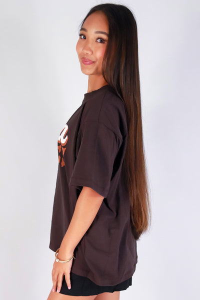 Jeans Warehouse Hawaii - S/S SCREEN - ALOHA BITCHES OVERSIZED TEE | By ROCK & ROSE BY CHERIE