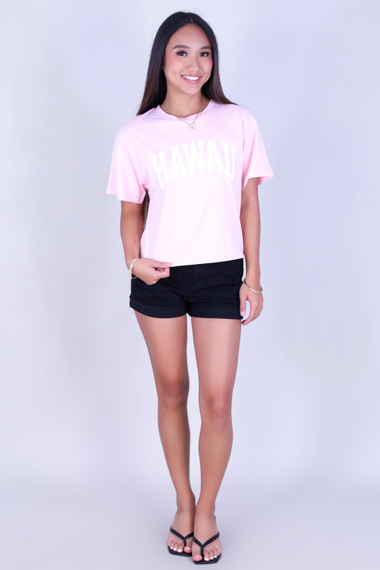 HAWAII CROPPED TEE