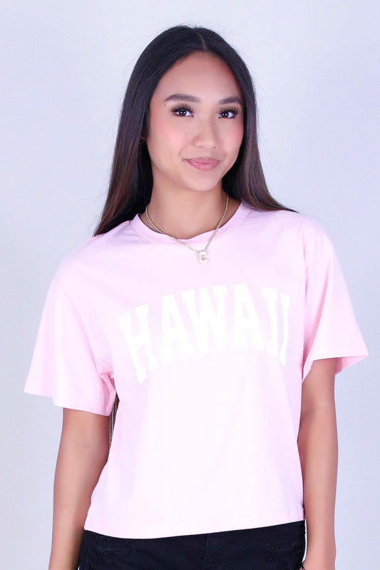 HAWAII CROPPED TEE