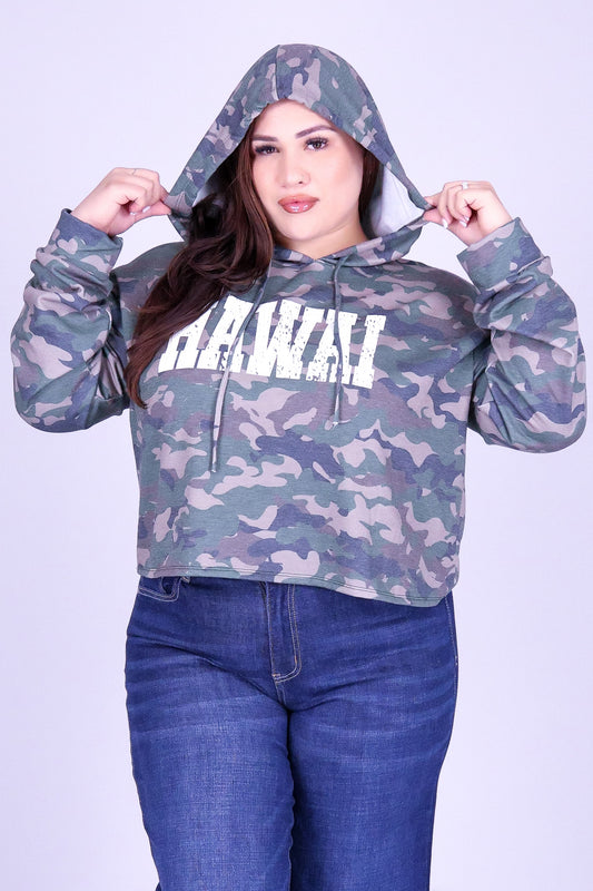 HAWAII CAMO HOODIE
