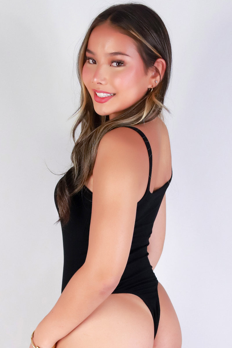 Jeans Warehouse Hawaii - Bodysuits - STAY CLOSE BODYSUIT | By CRESCITA APPAREL/SHINE I
